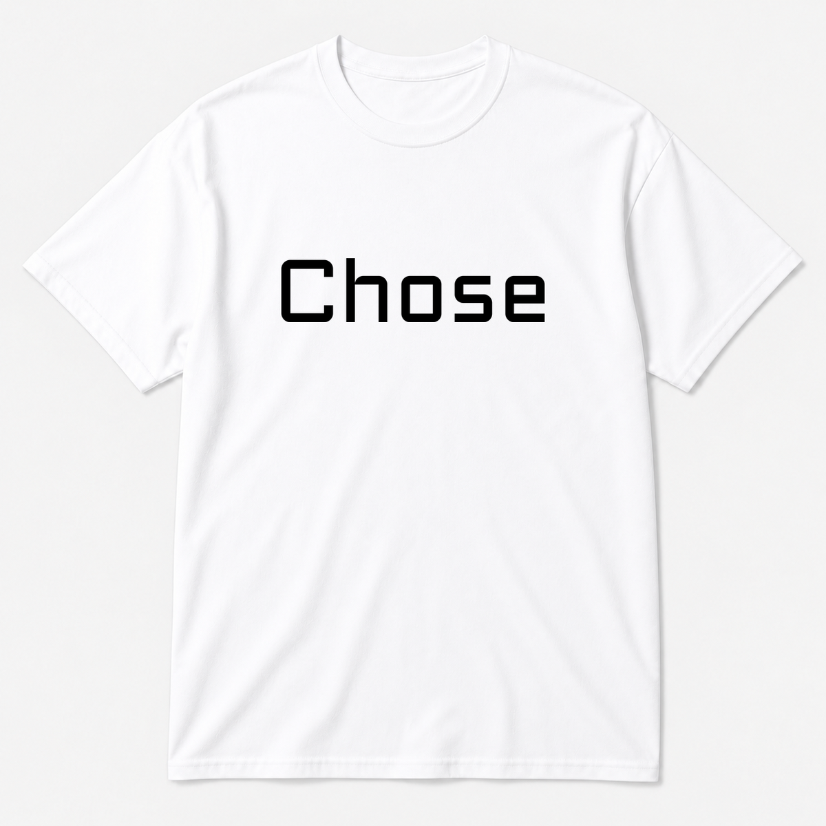Chose T-Shirt in white