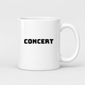 Concert Mug in white
