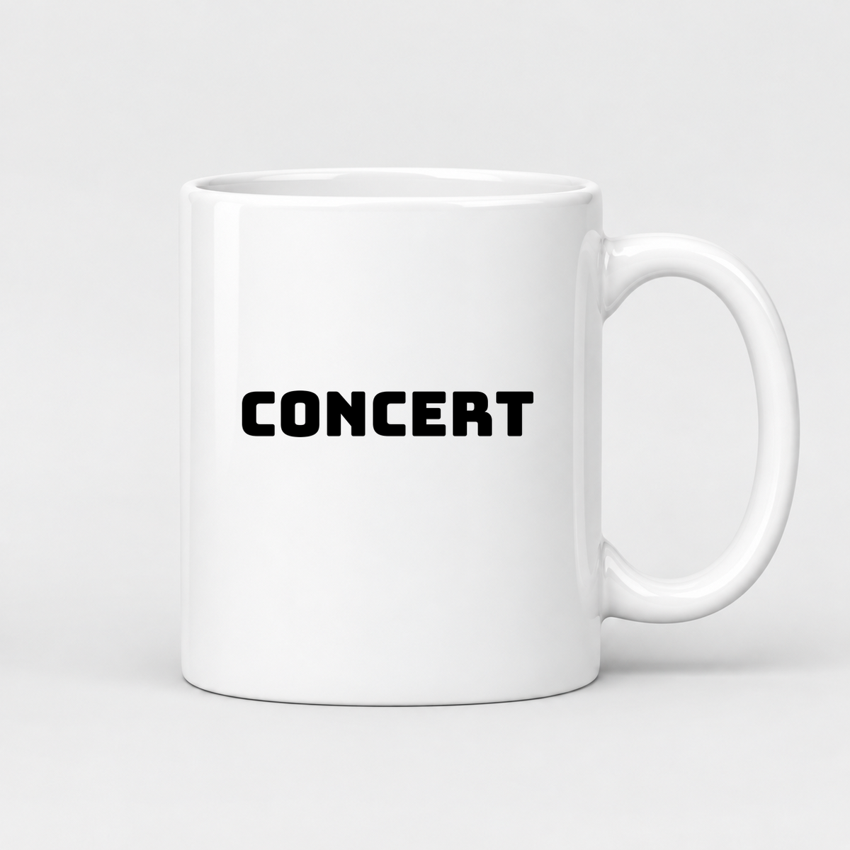 Concert Mug in white