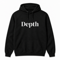 Depth Hoodie in black