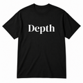 Depth T-Shirt in black