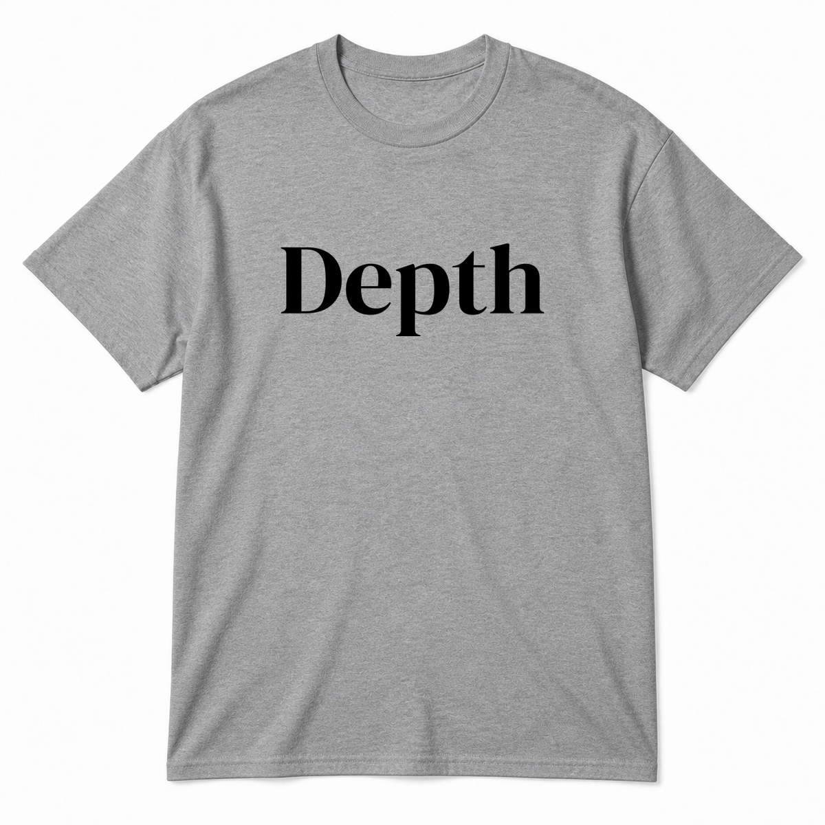 Depth T-Shirt in gray