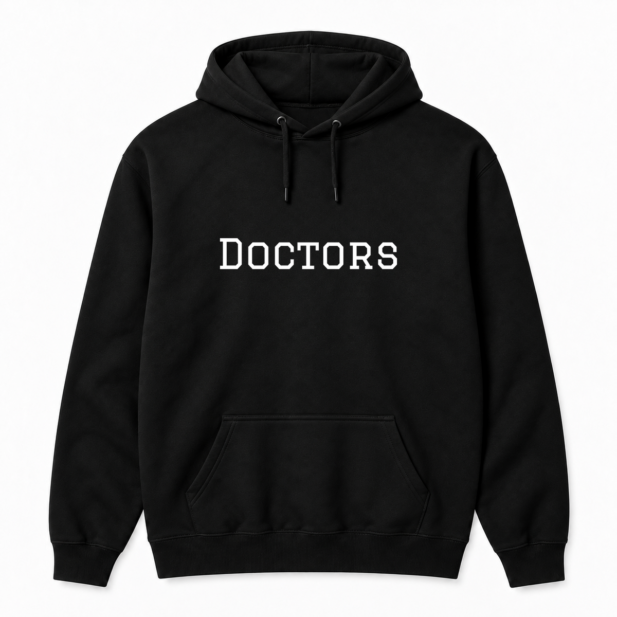Doctors Hoodie in black