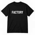 Factory T-Shirt in black