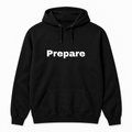 Prepare Hoodie in black