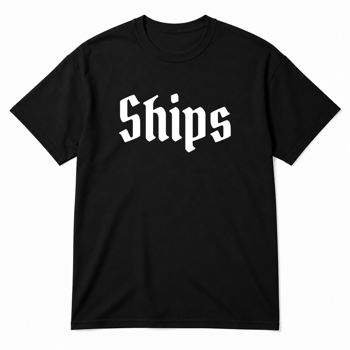 Ships T-Shirt in black