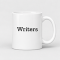 Writers Mug in white