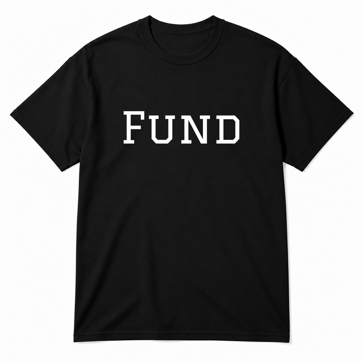 Fund T-Shirt in black