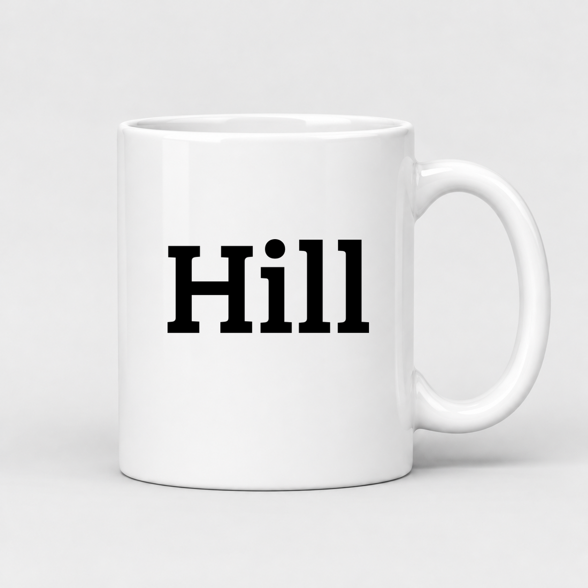 Hill Mug in white