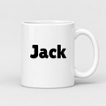 Jack Mug in white
