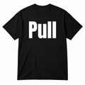 Pull T-Shirt in black