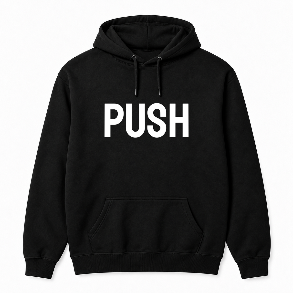 Push Hoodie in black