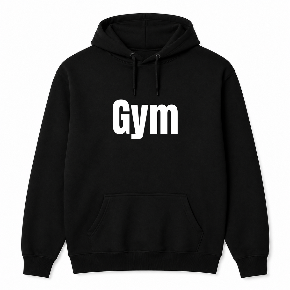 Gym Hoodie in black