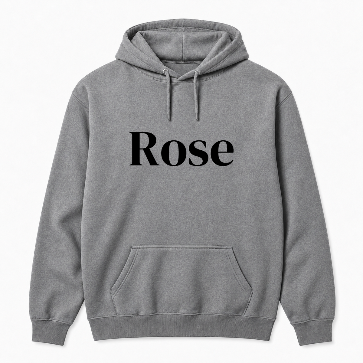 Rose Hoodie in gray