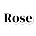 Rose die-cut sticker