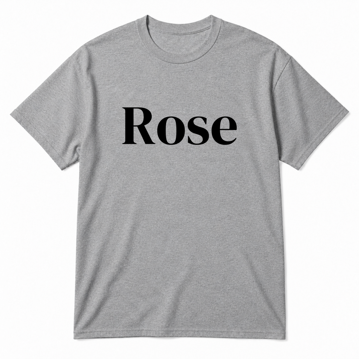 Rose T-Shirt in gray