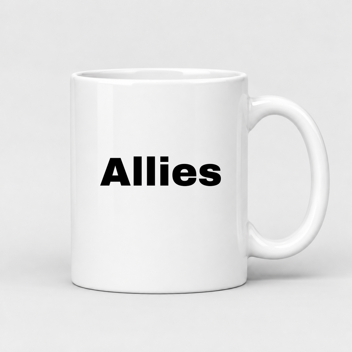 Allies Mug in white