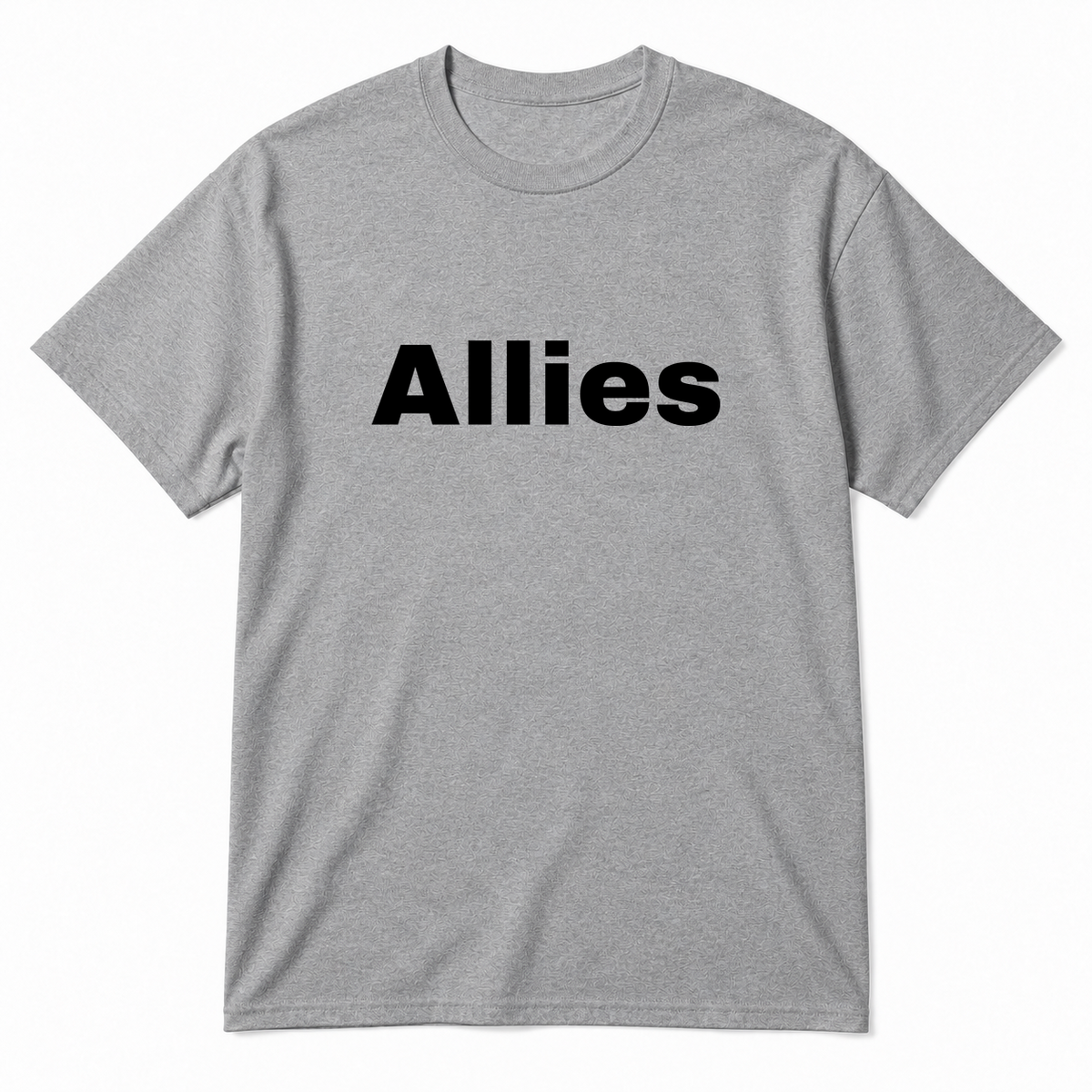 Allies T-Shirt in gray