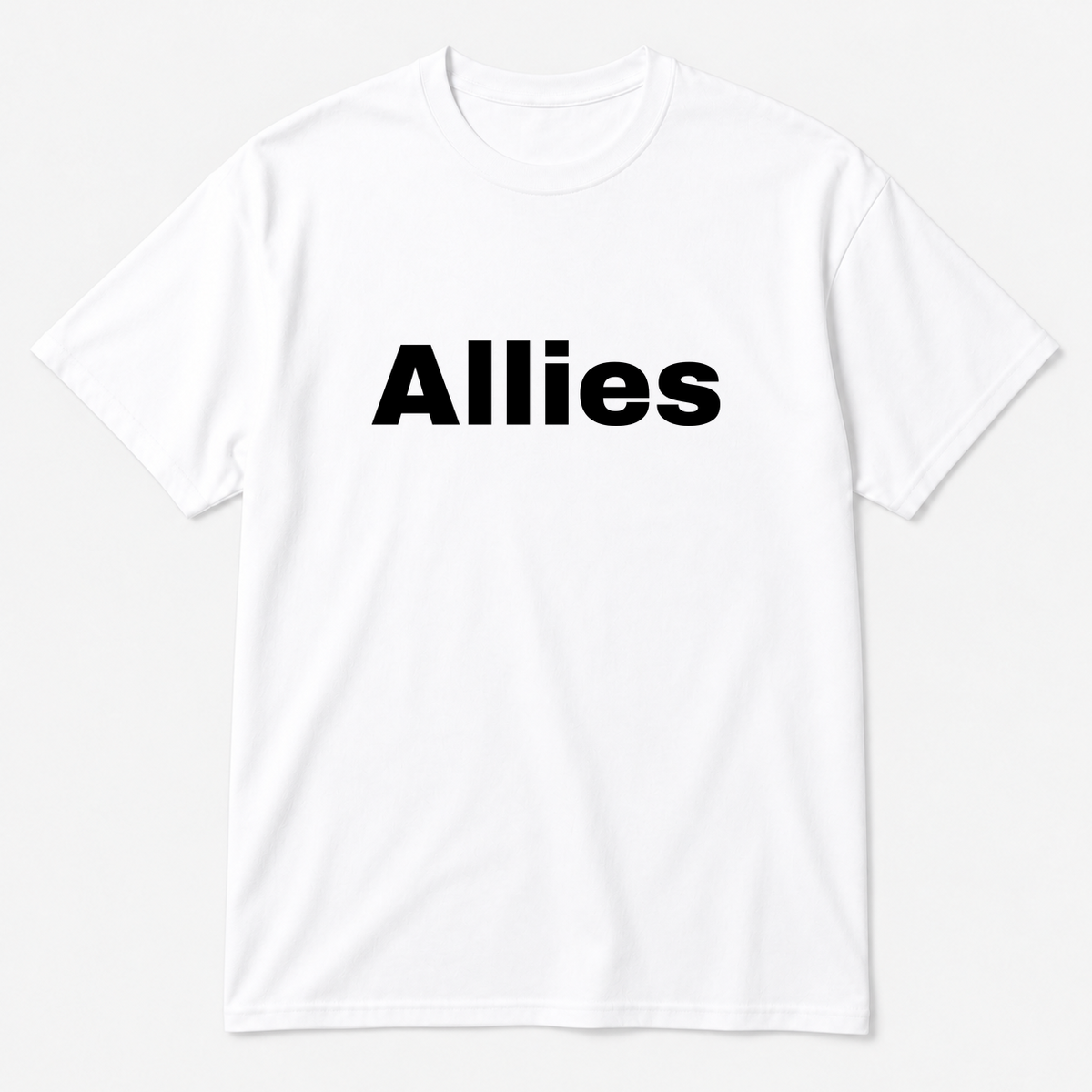 Allies T-Shirt in white