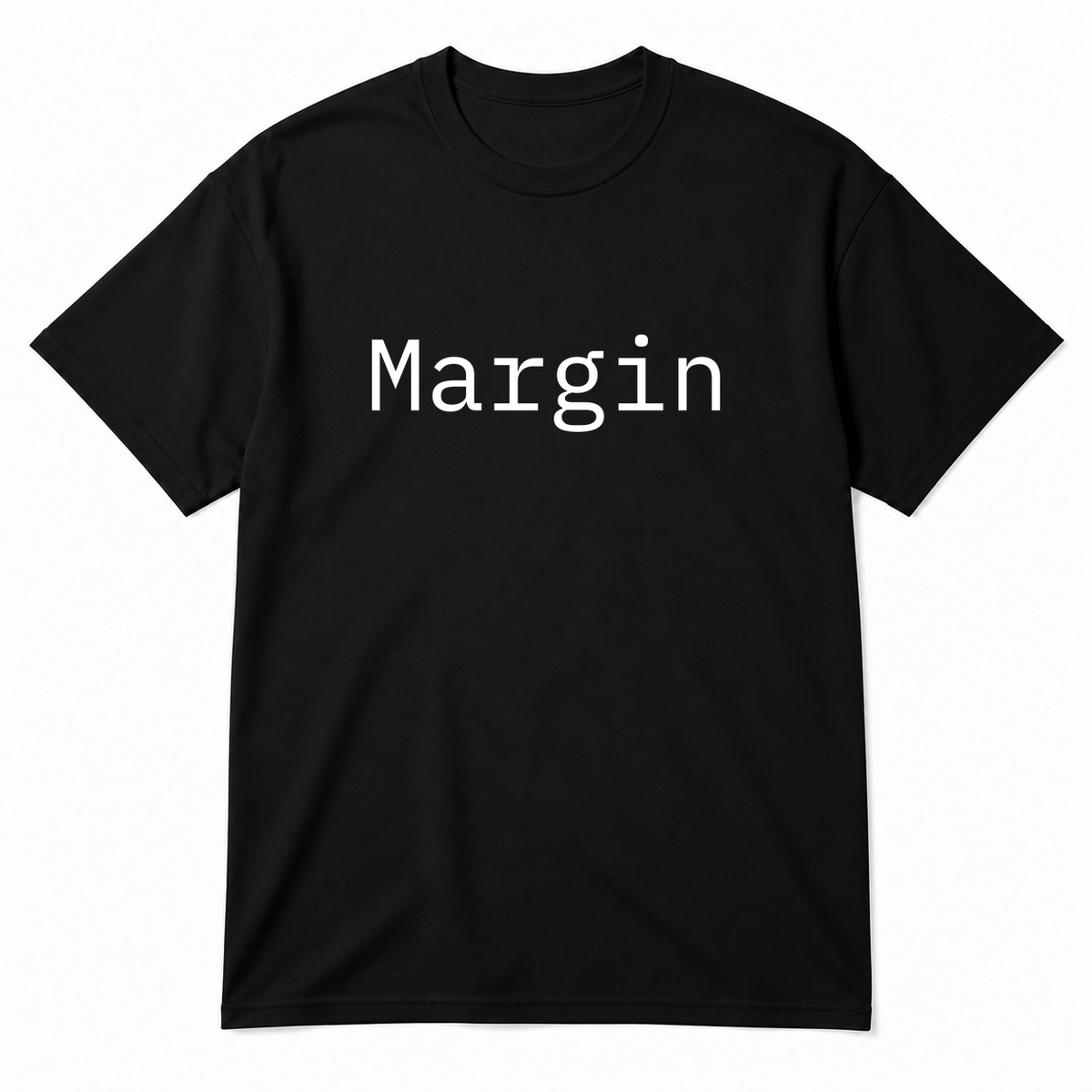 Margin T-Shirt in black
