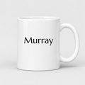 Murray Mug in white