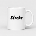 Stroke Mug in white