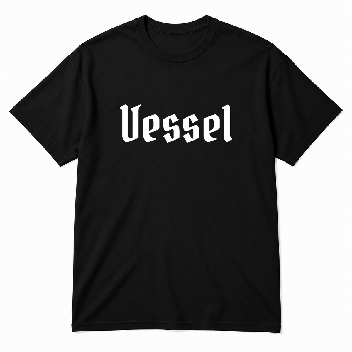 Vessel T-Shirt in black