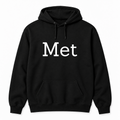 Met Hoodie in black