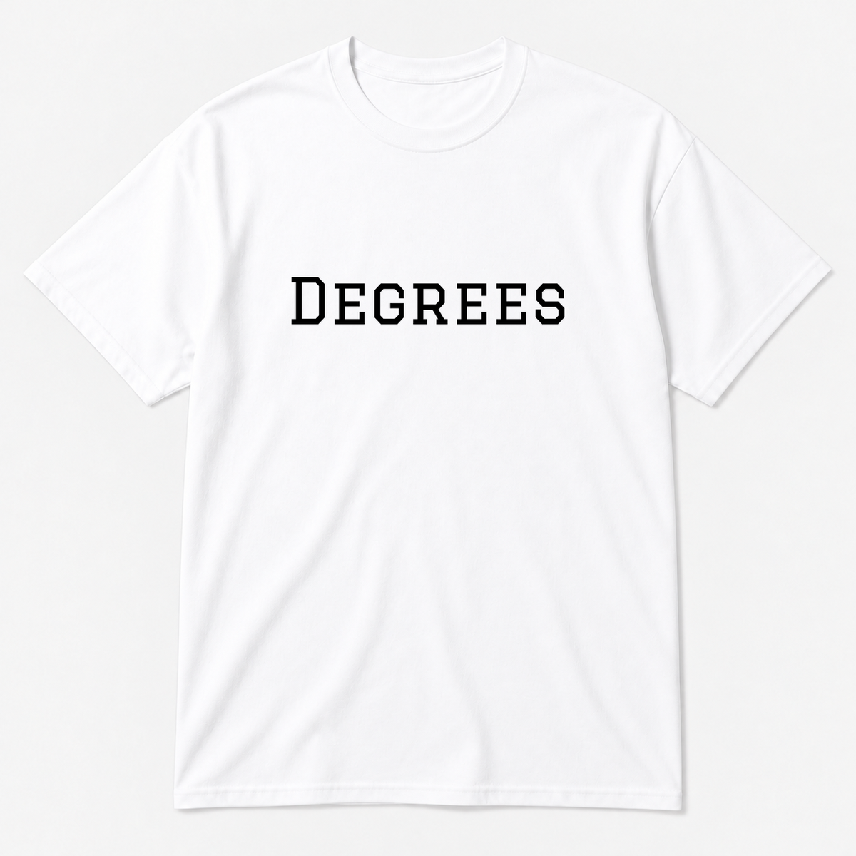 Degrees T-Shirt in white