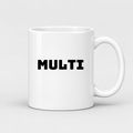 Multi Mug in white