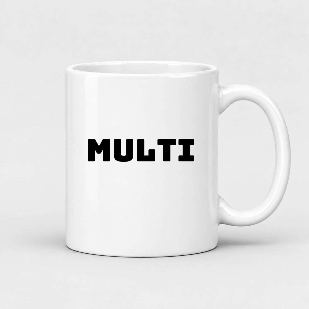 Multi Mug in white