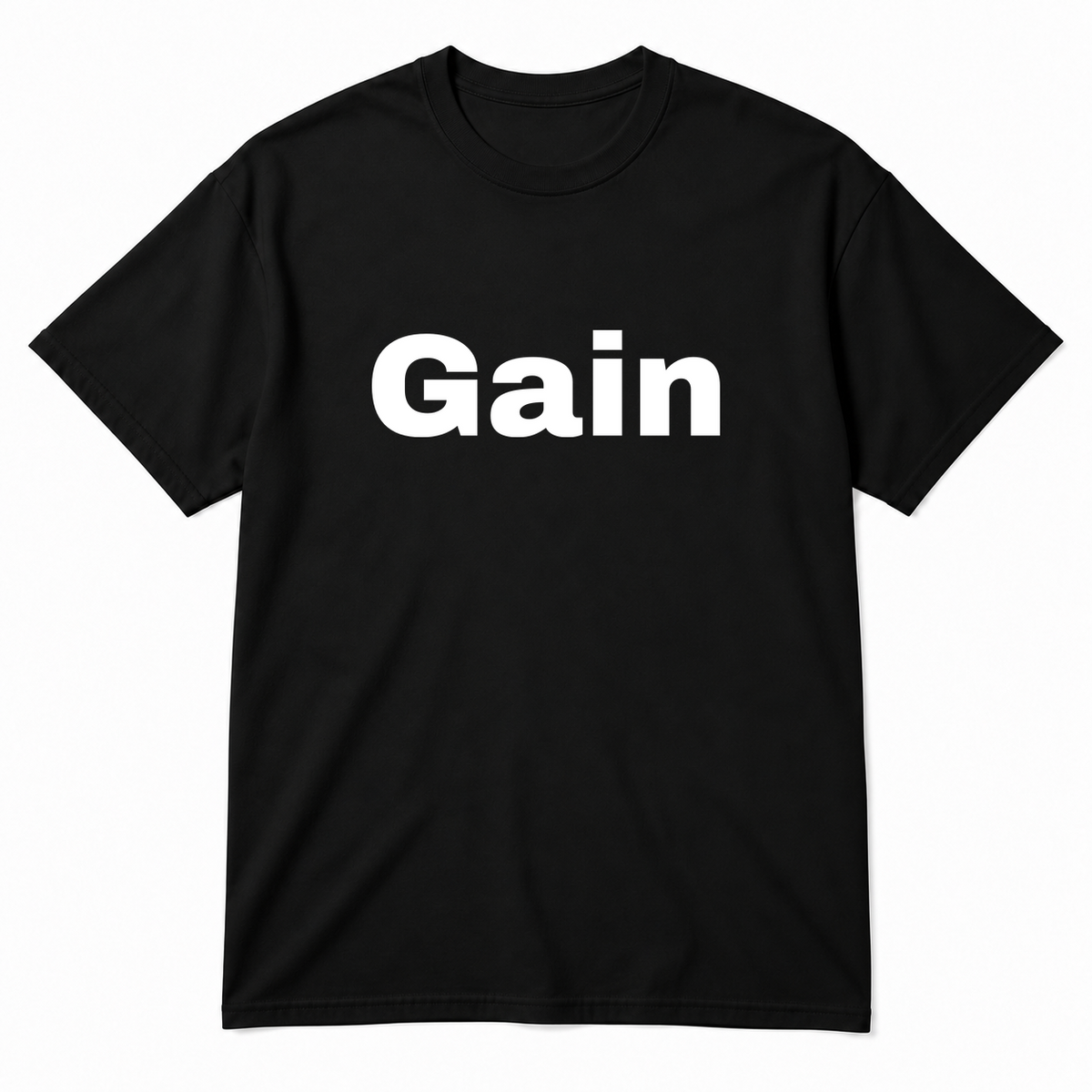 Gain T-Shirt in black