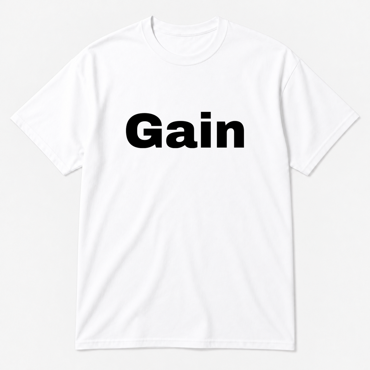 Gain T-Shirt in white