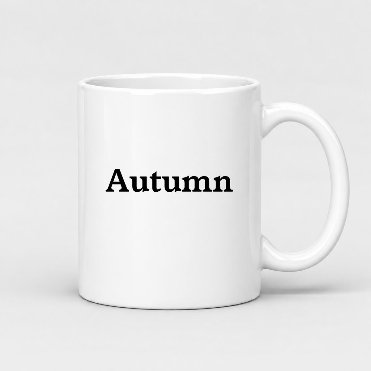 Autumn Mug in white