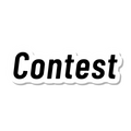 Contest die-cut sticker