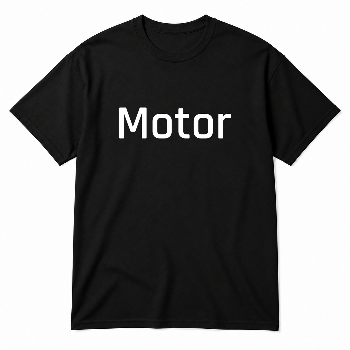 Motor T-Shirt in black