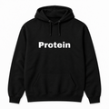 Protein Hoodie in black