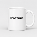 Protein Mug in white