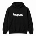 Respond Hoodie in black