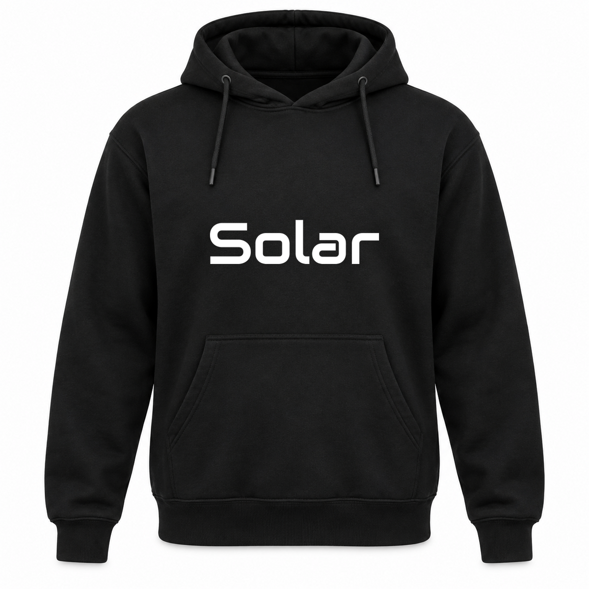 Solar Hoodie in black