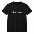 Chairman T-Shirt in black