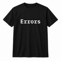 Errors T-Shirt in black