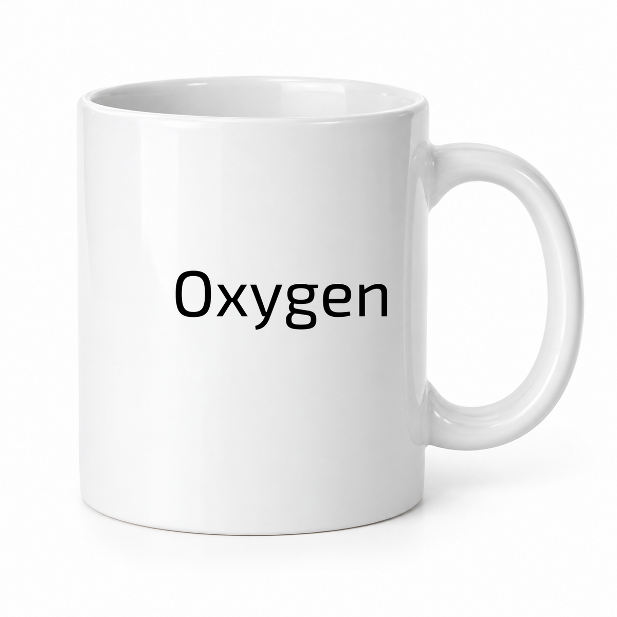 Oxygen Mug in white