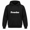 Powder Hoodie in black