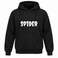 Spider Hoodie in black