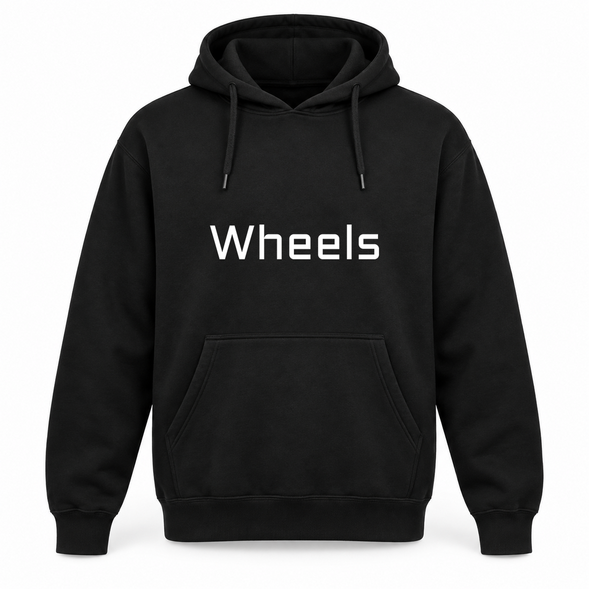 Wheels Hoodie in black