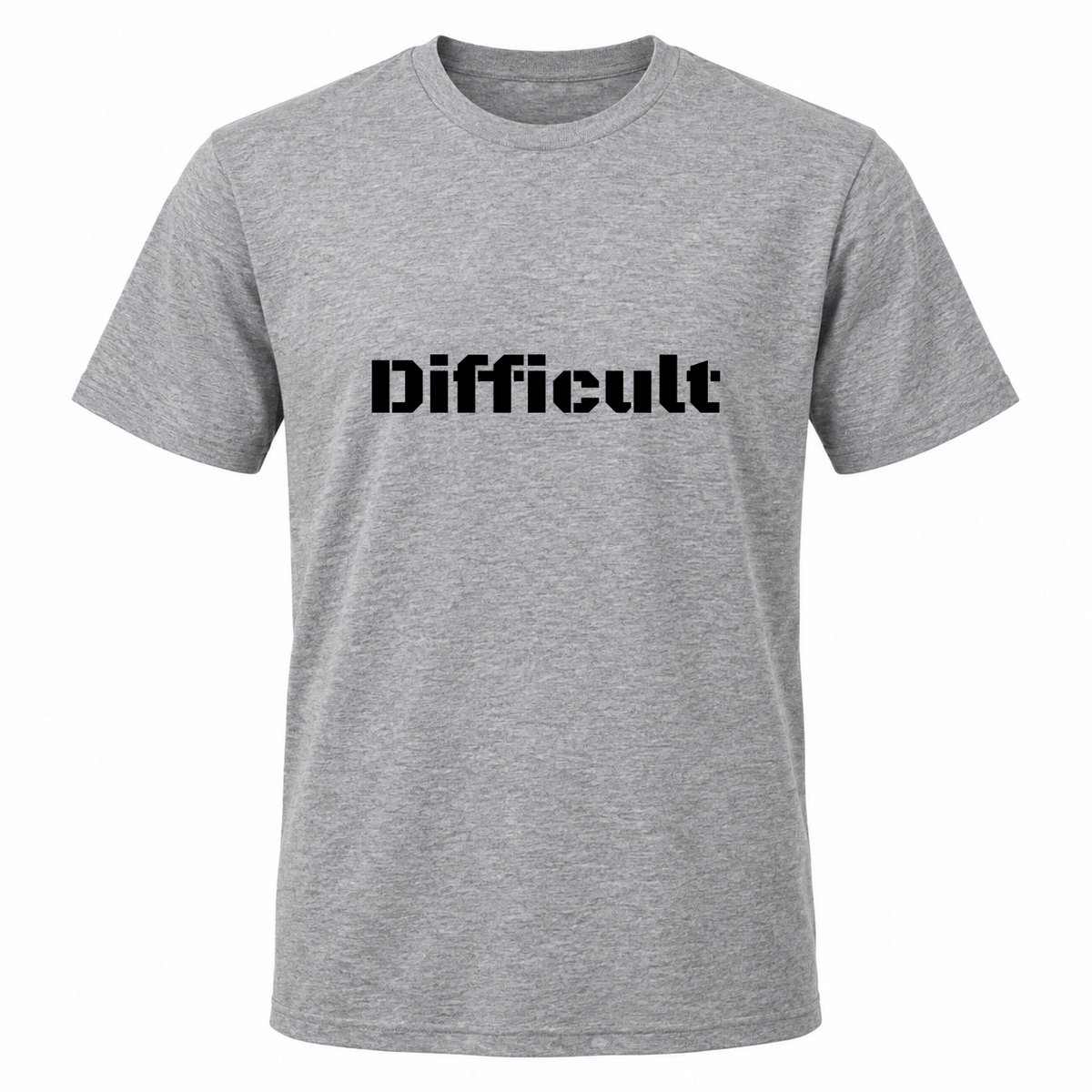 Difficult T-Shirt in gray