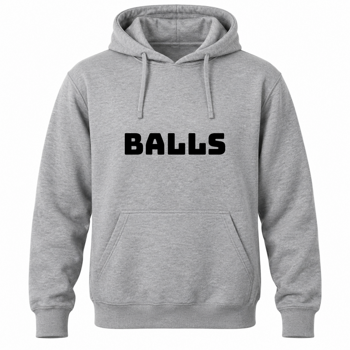 Balls Hoodie in gray