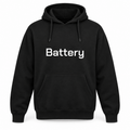 Battery Hoodie in black