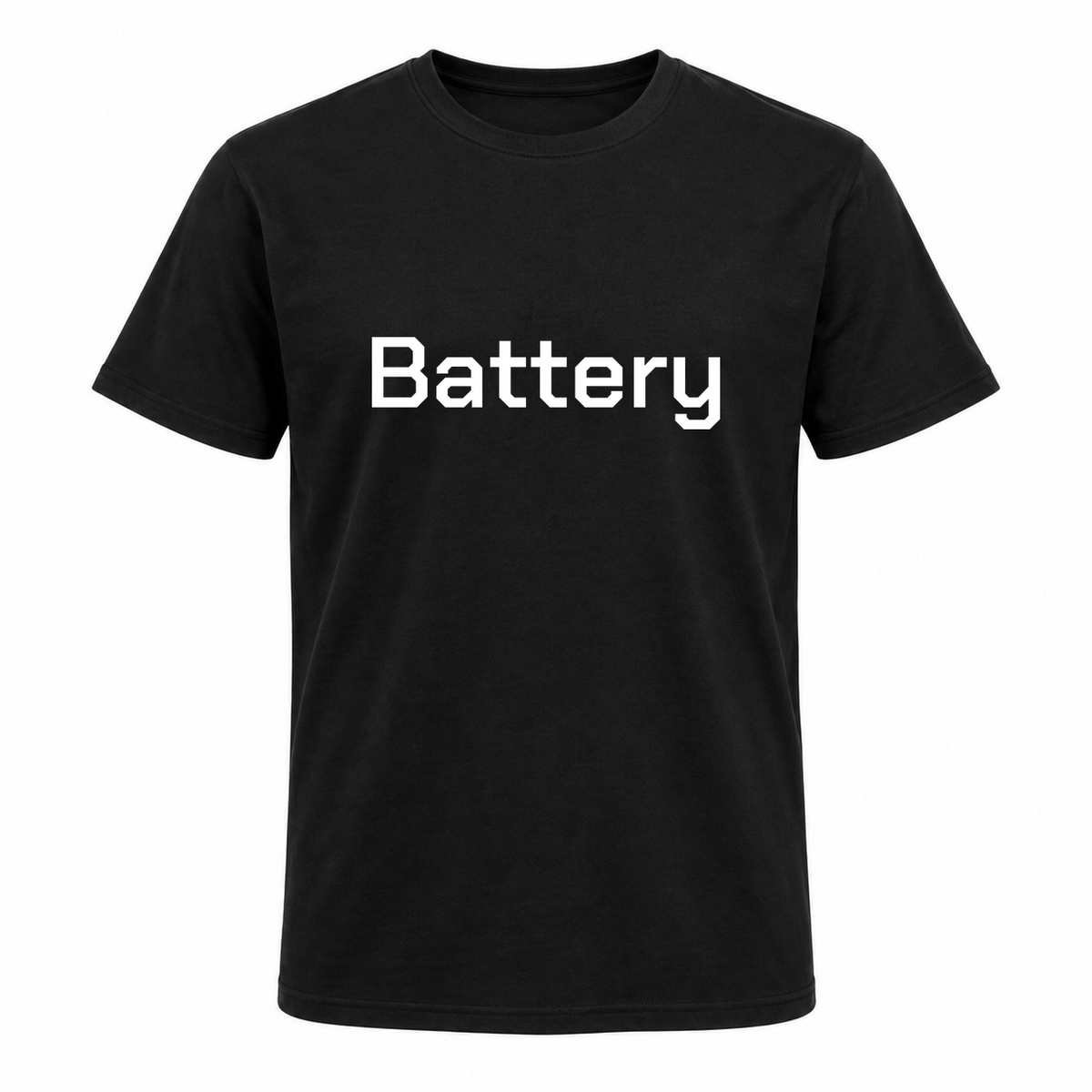 Battery T-Shirt in black
